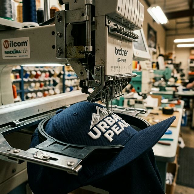 Embroidering Headwear